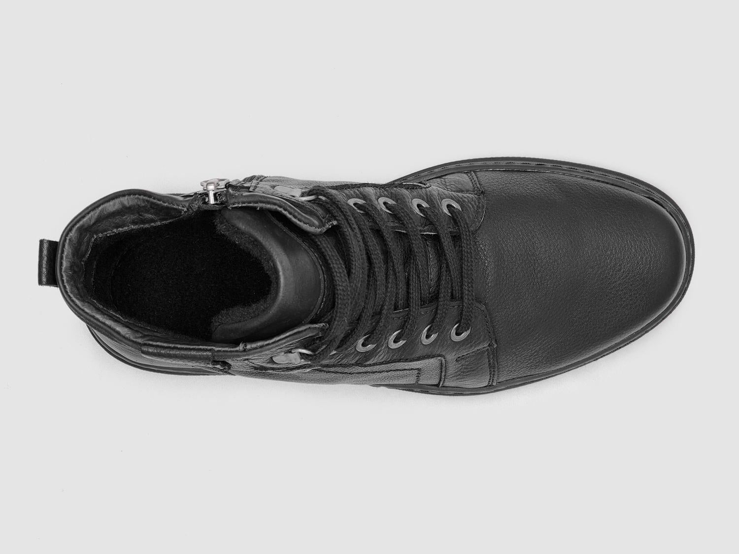 Kcr Group - Men's Utility Wool-lined Leather Boots