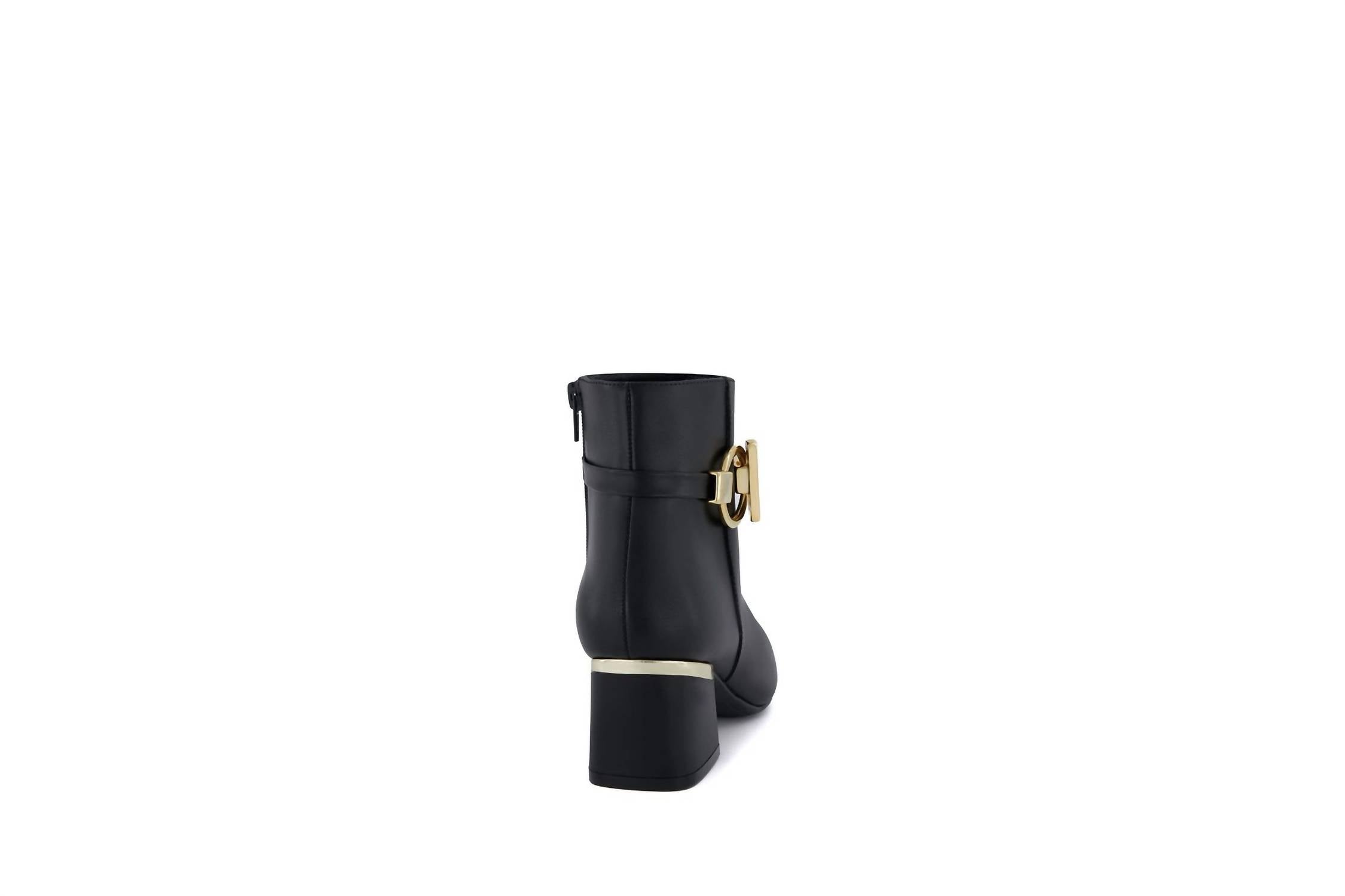 Andrea - Women's Fashion Boots With Side Zipper