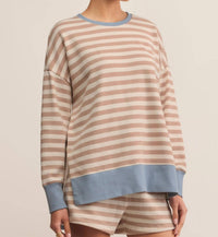 Z Supply - Layer Up Stripe Sweatshirt