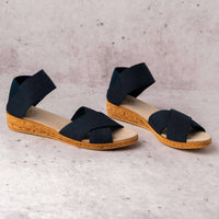 Charleston Shoe Co. - Women's Low Wedge Sandal