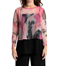 Sympli - Mesh Go To Cropped T Top