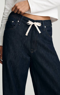 mavi Nella Wide Leg Jeans in dark wash - women's jeans - view 6