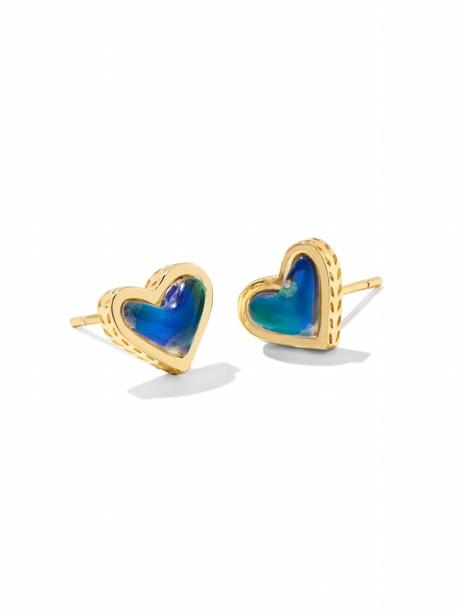 Kendra Scott - Women's Ari Heart Stud Earrings