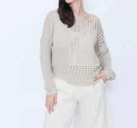 Blueberry - Weave Sweater