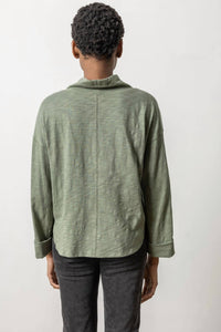 Lilla P - Drawstring Neck Pullover