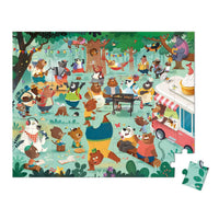 Janod - Family Bears 54-piece Cardboard Puzzle