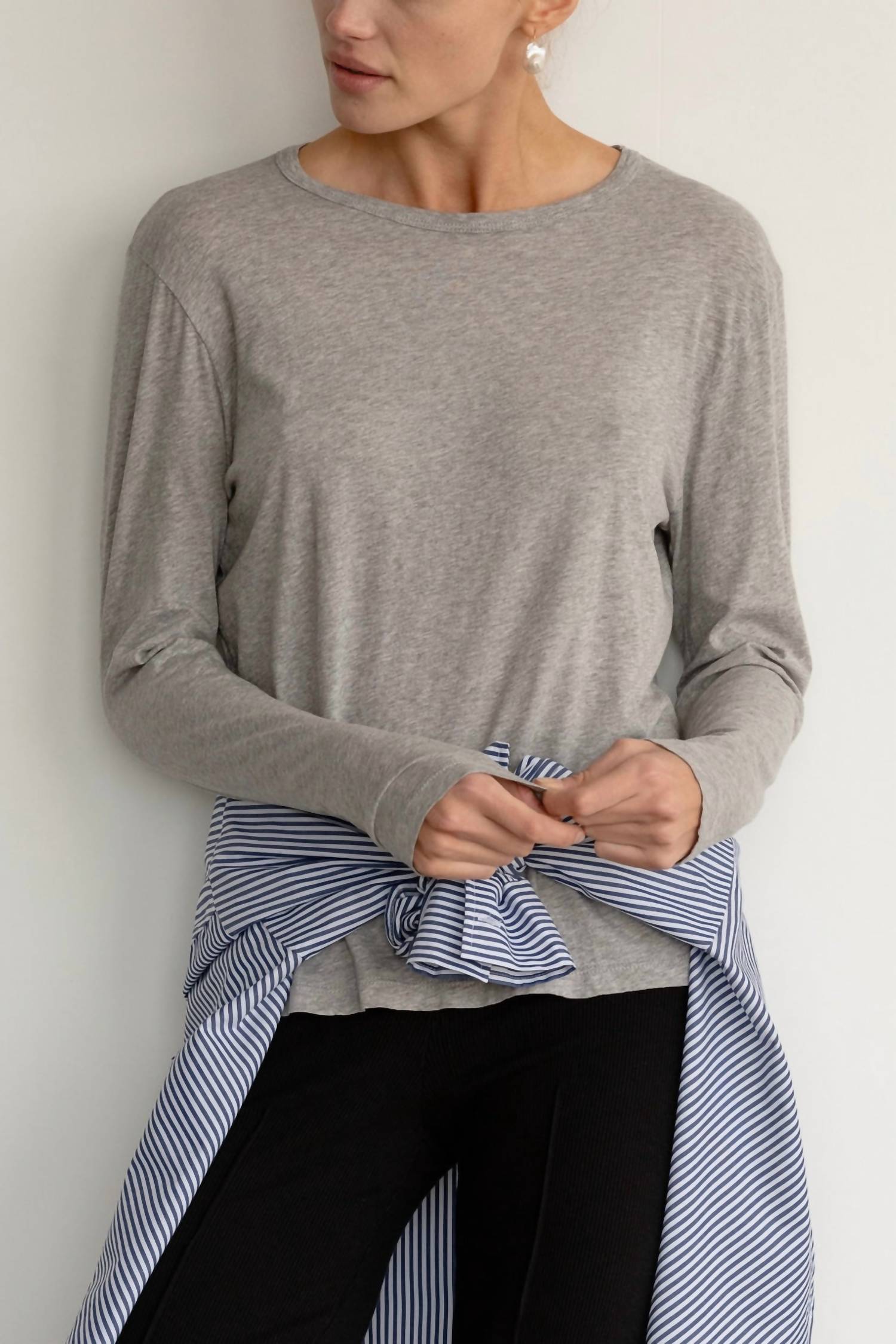 Donni. - Jersey Long Sleeve Tee