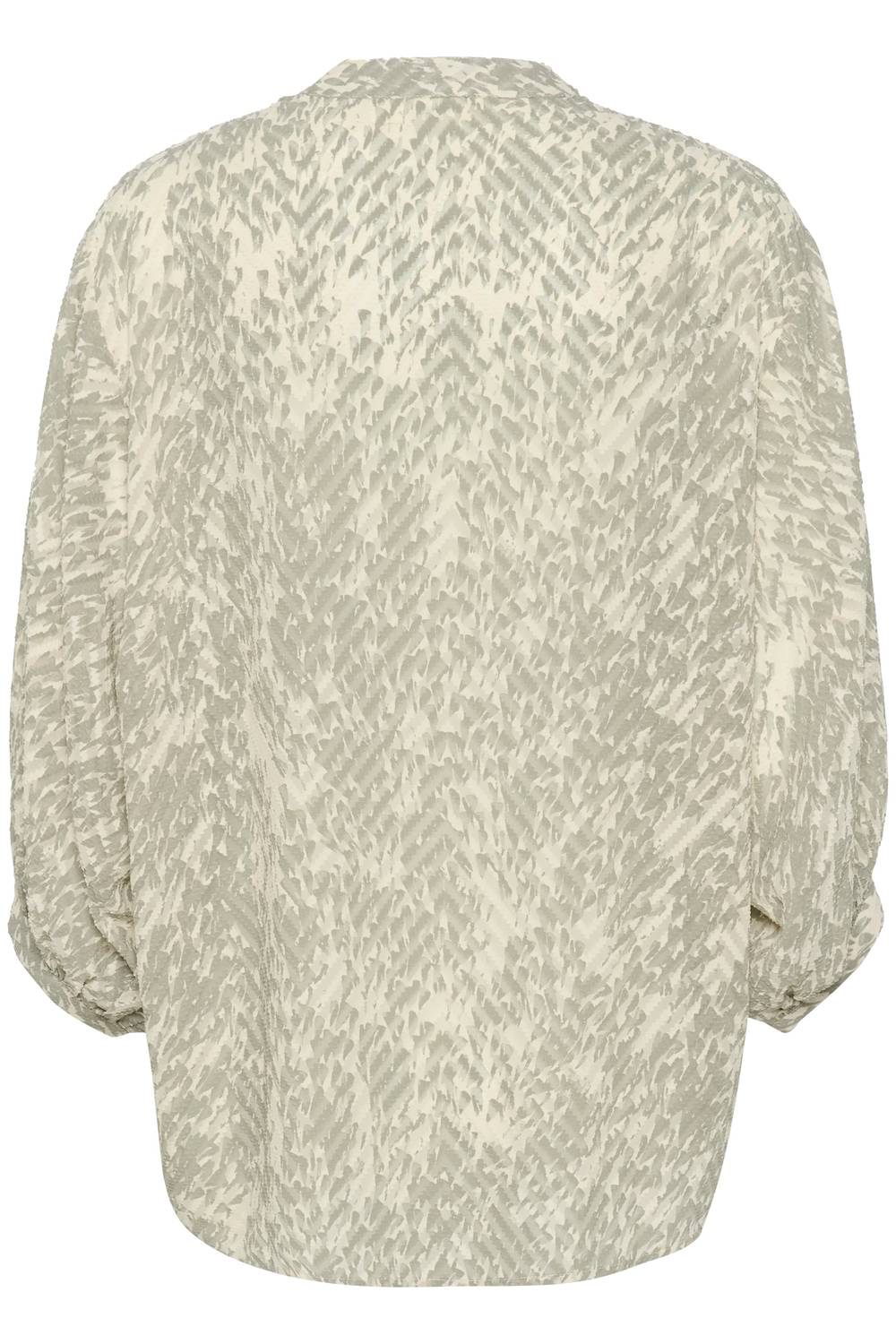 Soaked In Luxury - Osaka Notch Neck Cropped Sleeve Blouse