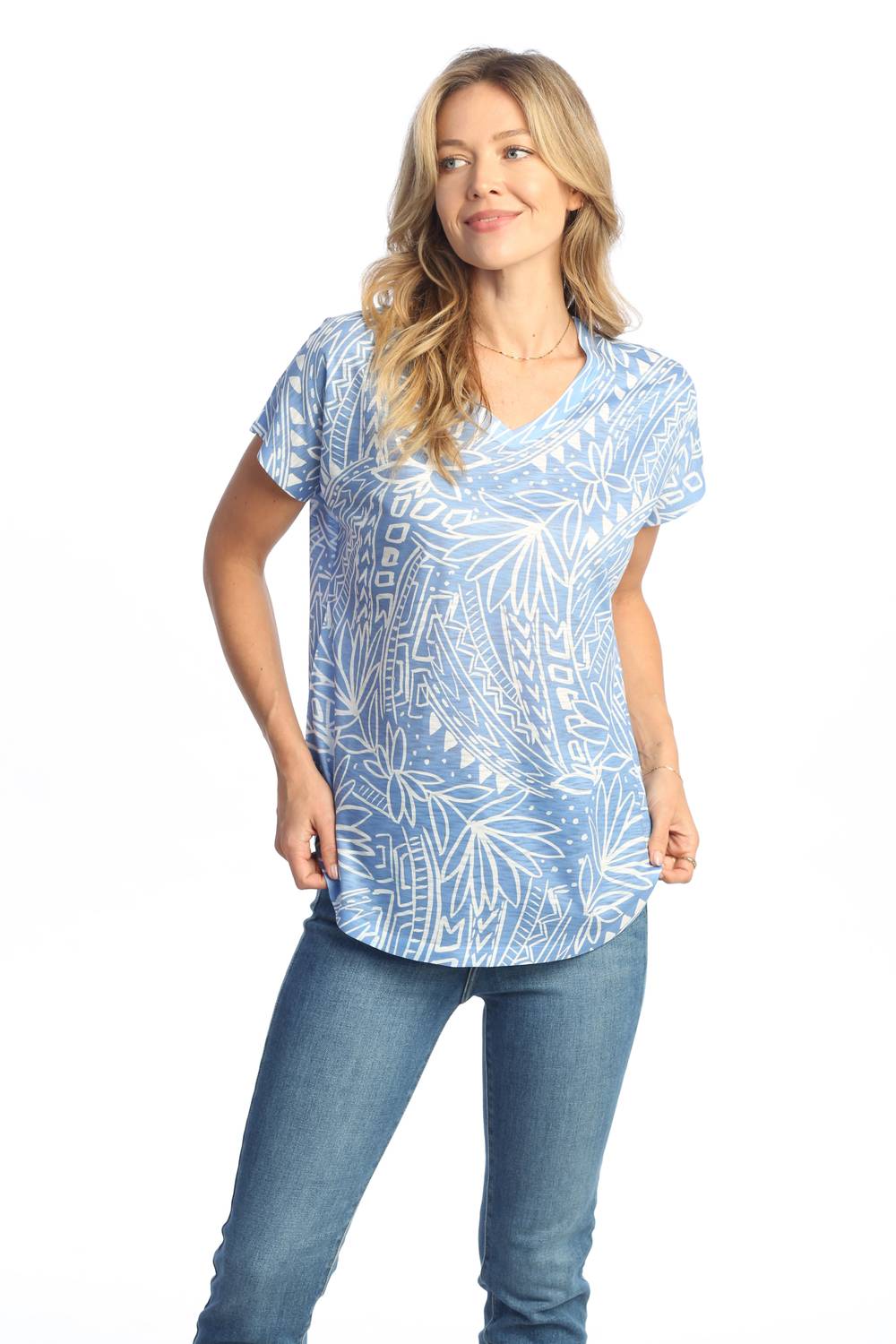 Jess & Jane - Tropic Cap Sleeve Top