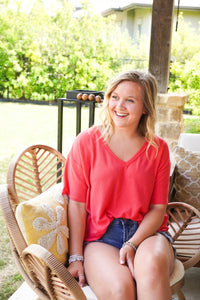 Six/Fifty - Doman V-neck Top