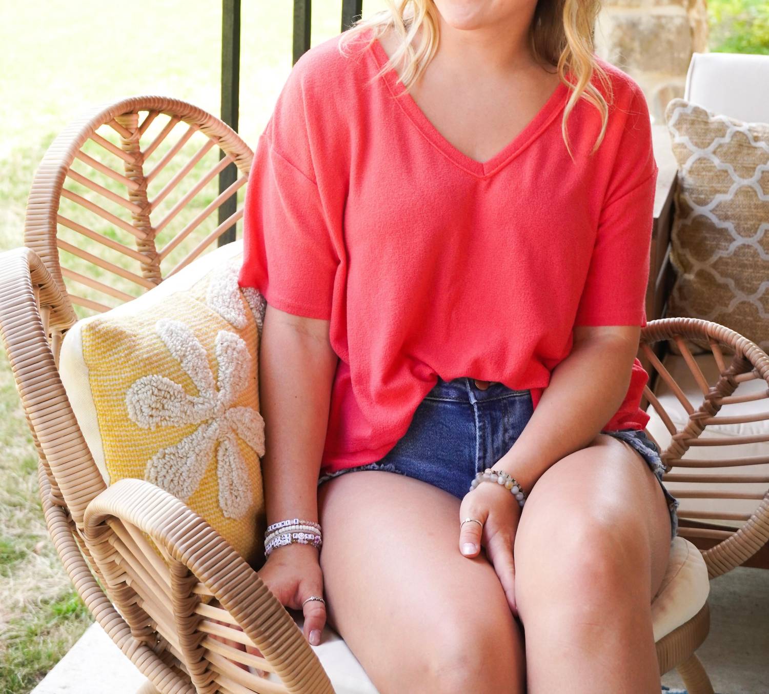 Six/Fifty - Doman V-neck Top