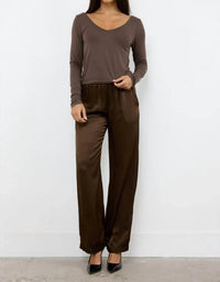 Lamade - Esya V-neck Long Sleeve Top