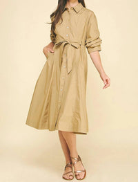 Pinch - Jennifer Tucked Midi Dress
