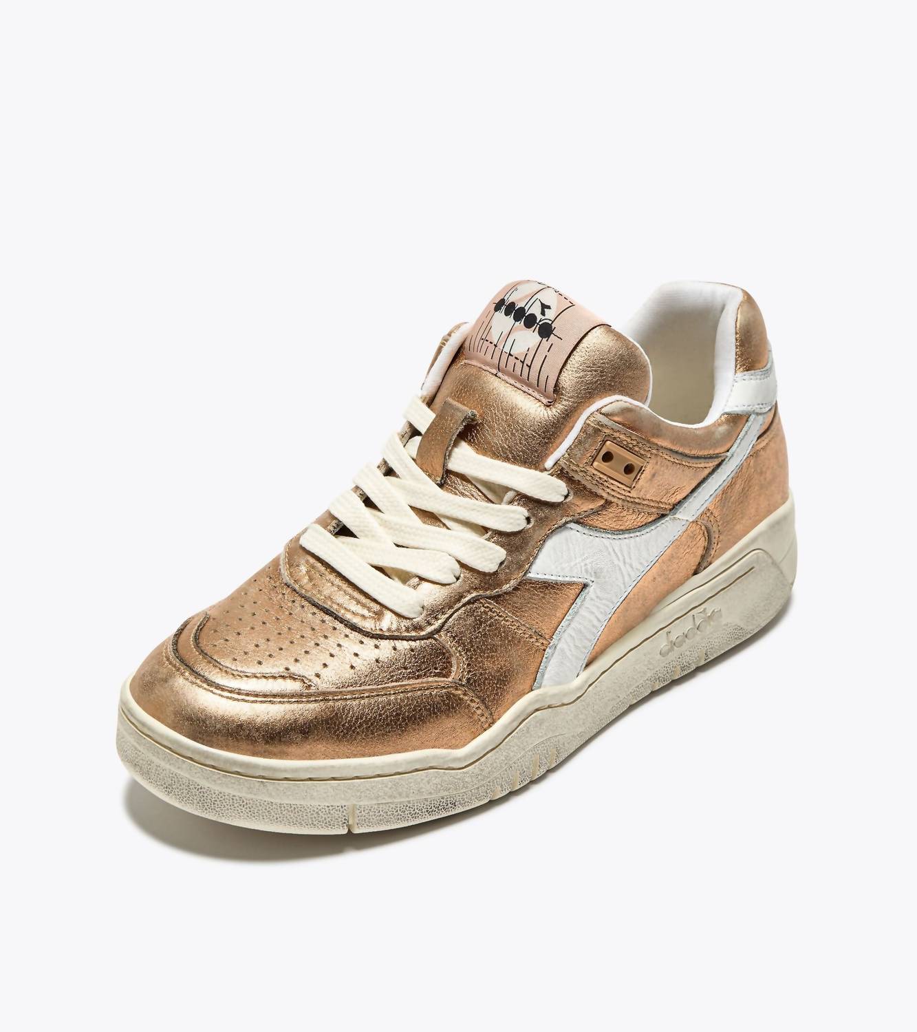 Diadora - Women's B.560 Metallic Sneakers