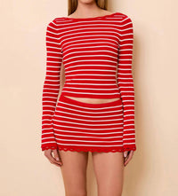 Solid & Striped - Penelope Striped Long Sleeve Top