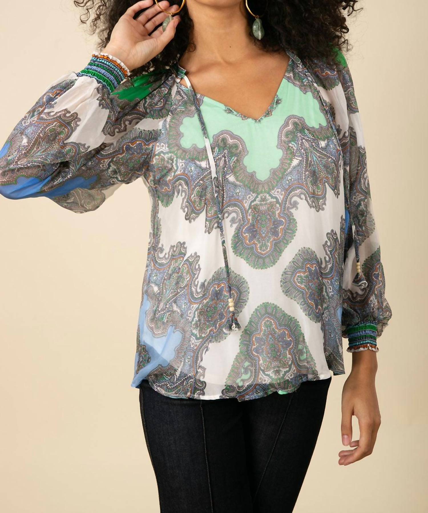 Hale Bob - Long Sleeve Blouse