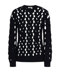 Valentino - Cut-out Knit Jumper