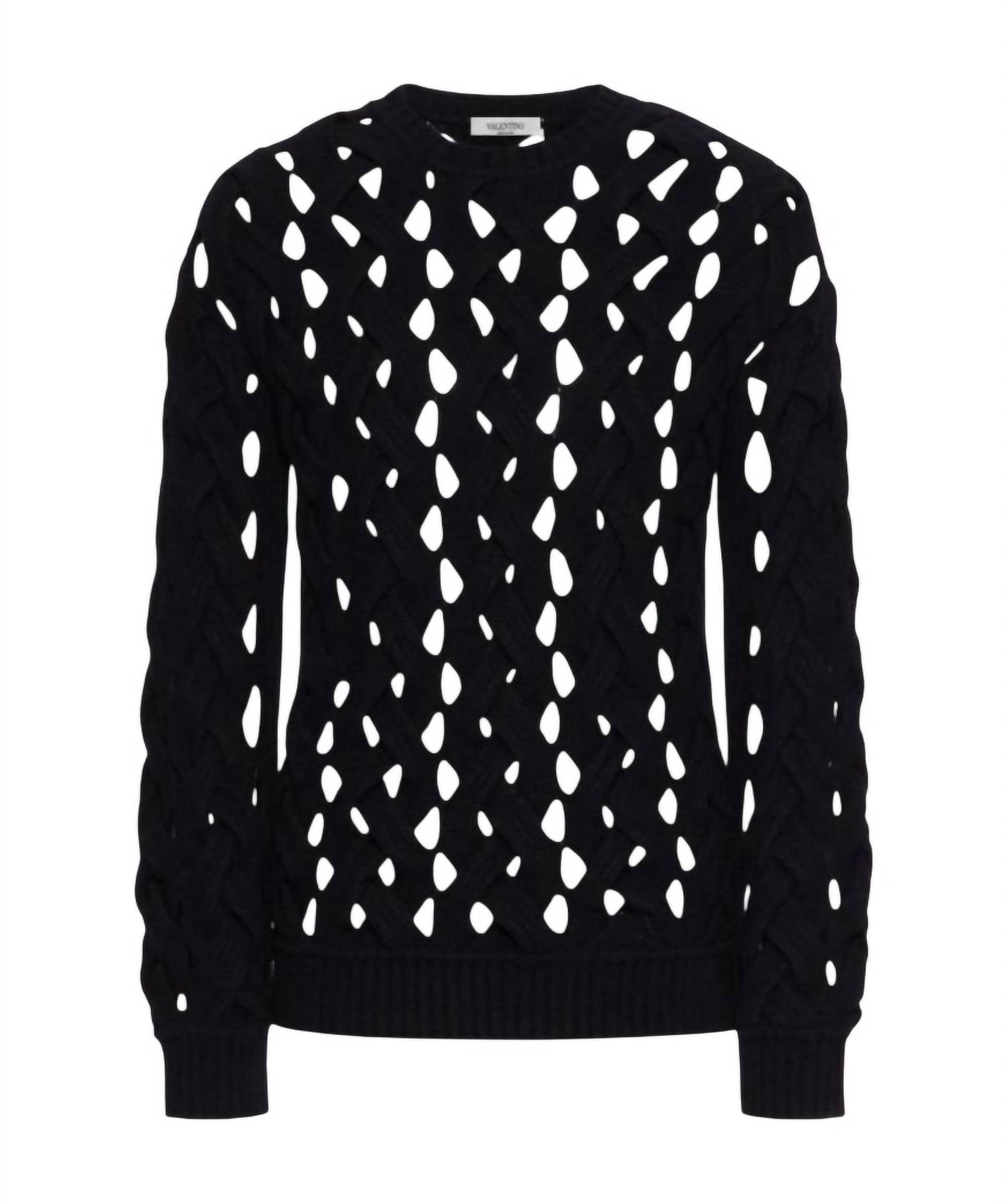 Valentino - Cut-out Knit Jumper