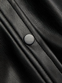 En Saison - Rylee Faux Vegan Leather Top