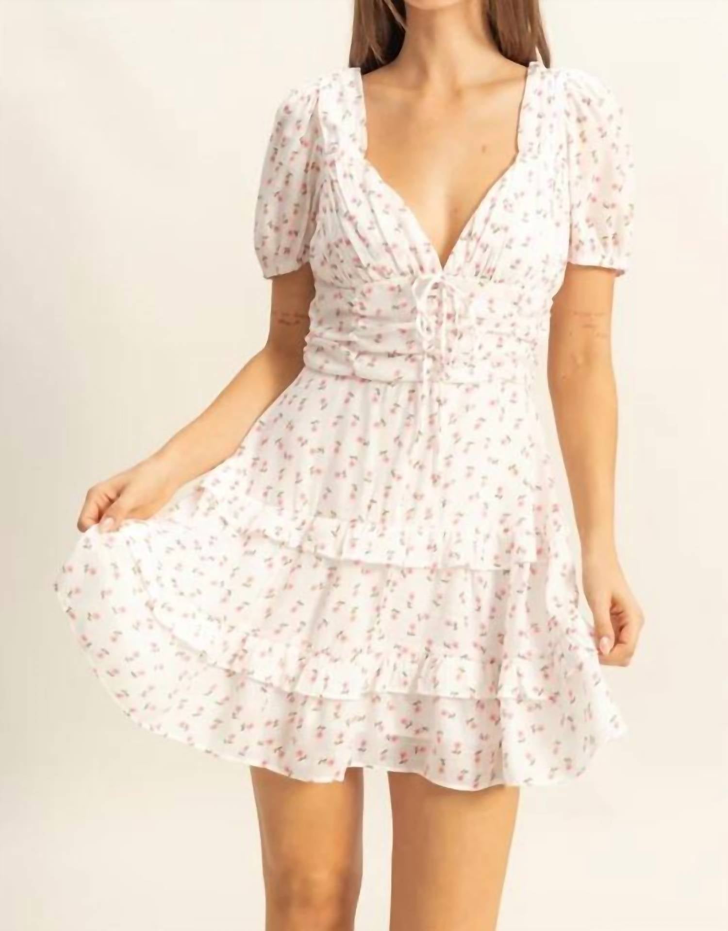 Hyfve - Deep V-neck Mini Dress