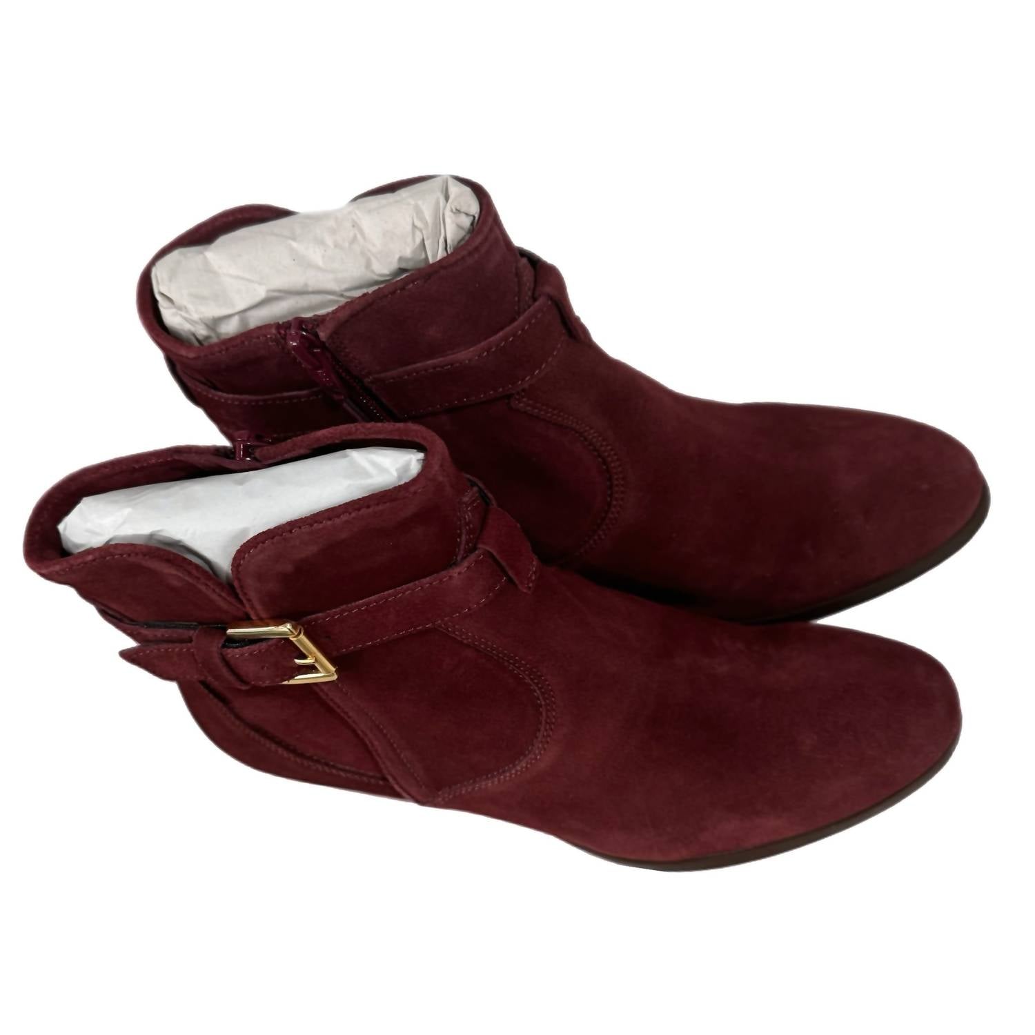 Diba True - Women's Sleek Genuine Suede Leather Booties
