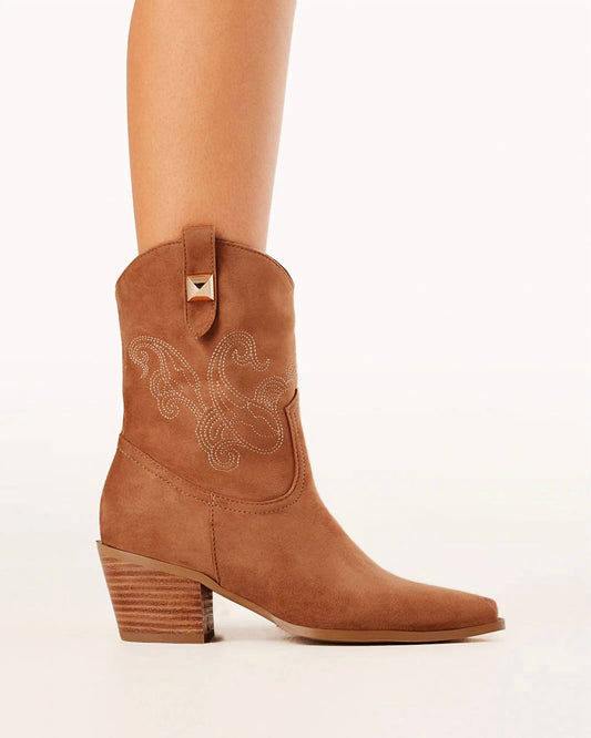 Billini - Women's Darla Western-style Ankle Boot