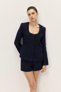 Elodie - Eira Tweed Shorts