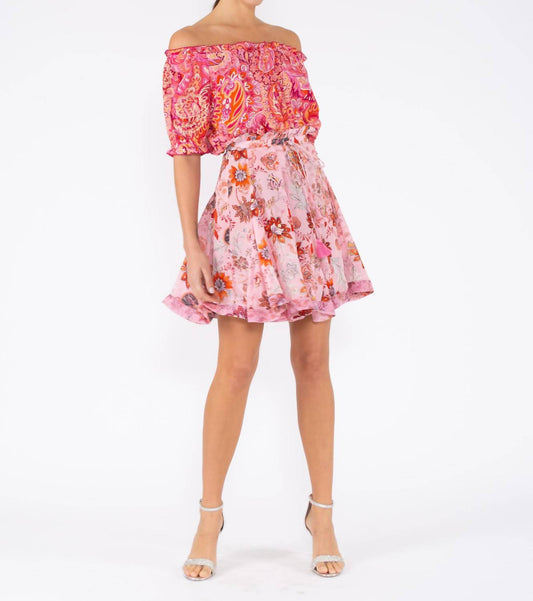 Taj By Sabrina Crippa - EGRET SKIRT