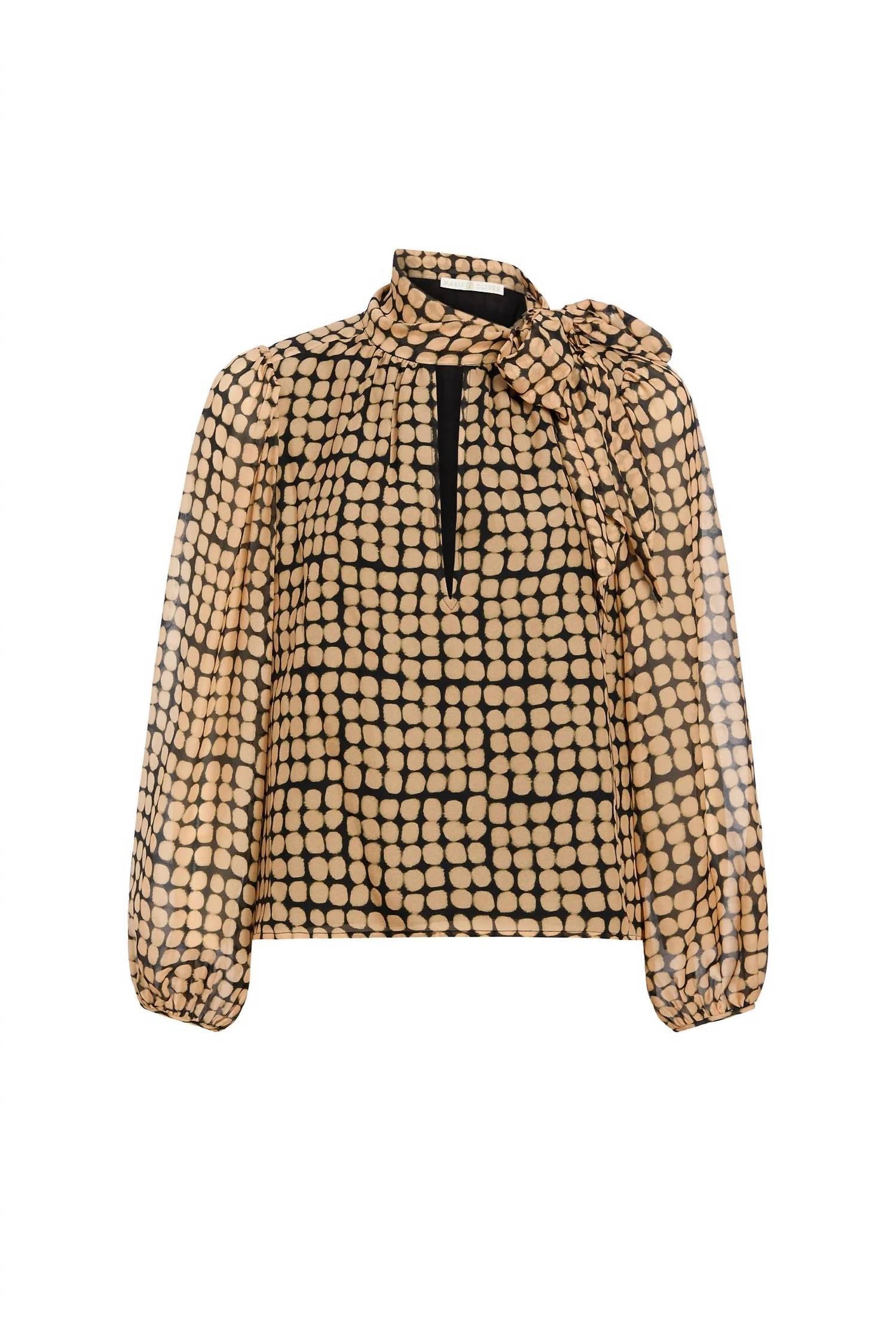 Marie Oliver VIVIANNE BLOUSE in dapple - women's blouse - view 4