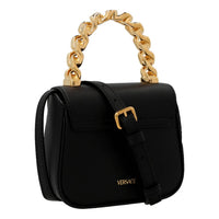 Versace - Women's Top Handle Mini Vitello Leather Handbag