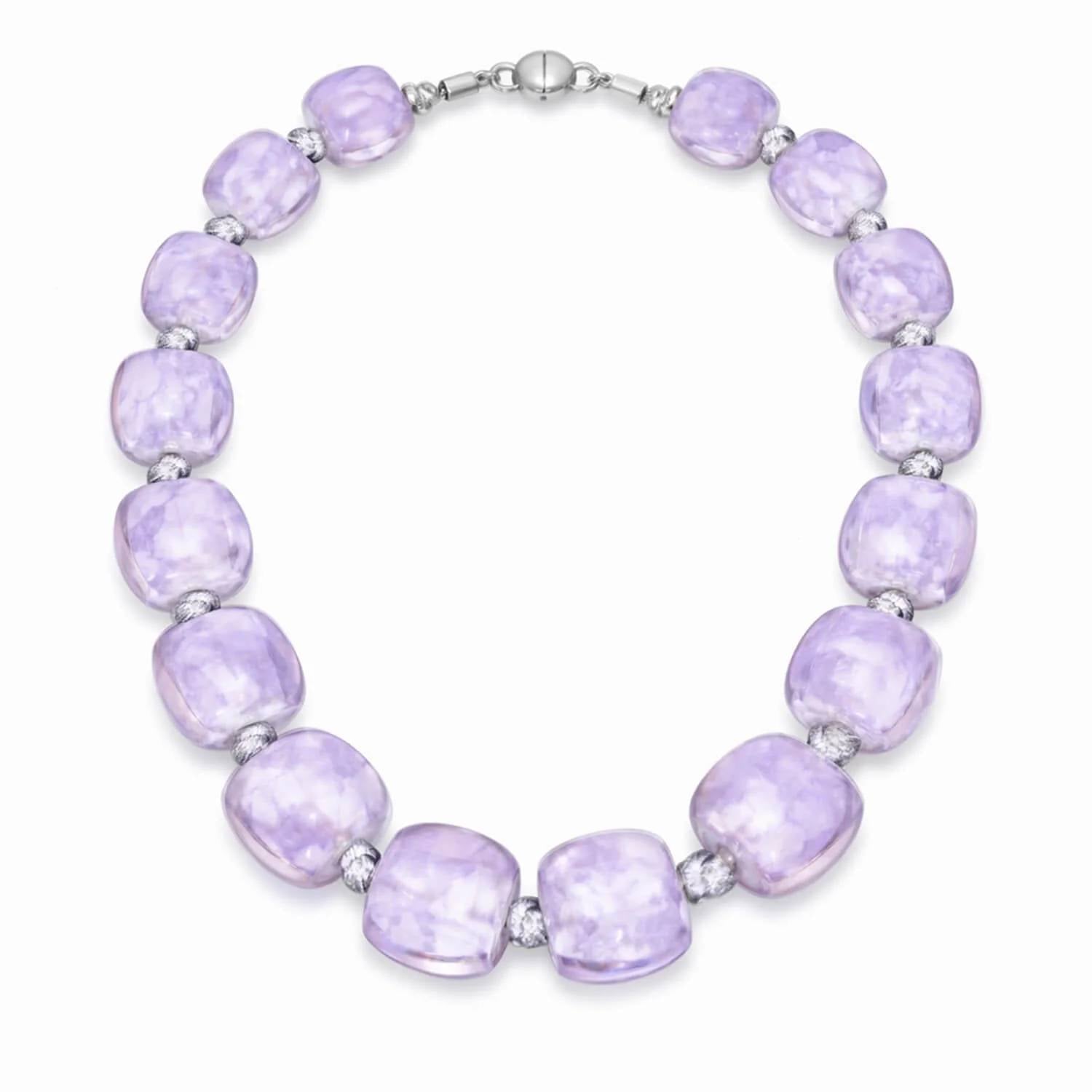 Gold & Honey - Women's For Brunch Beaded Lucite Necklace