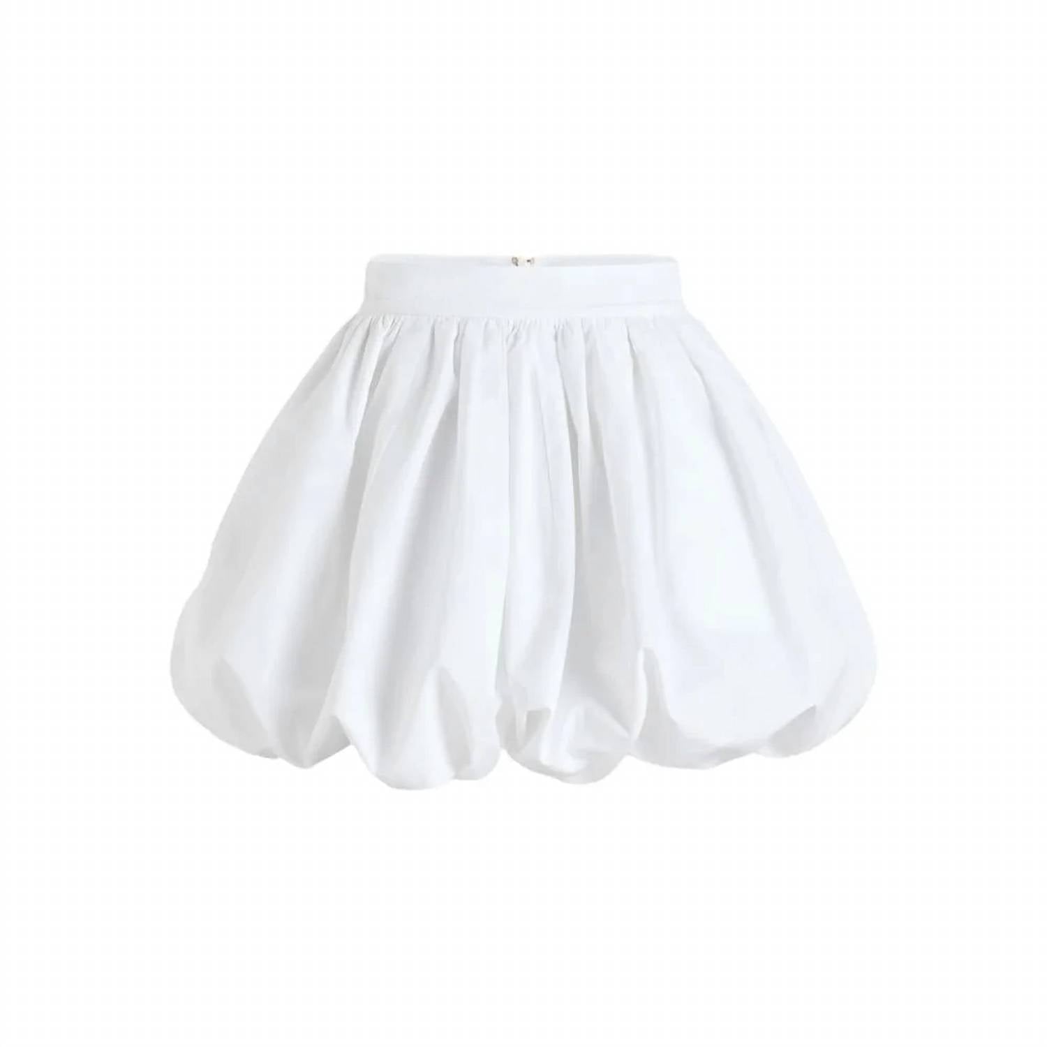 Patou - Bubble cotton high waist skirt