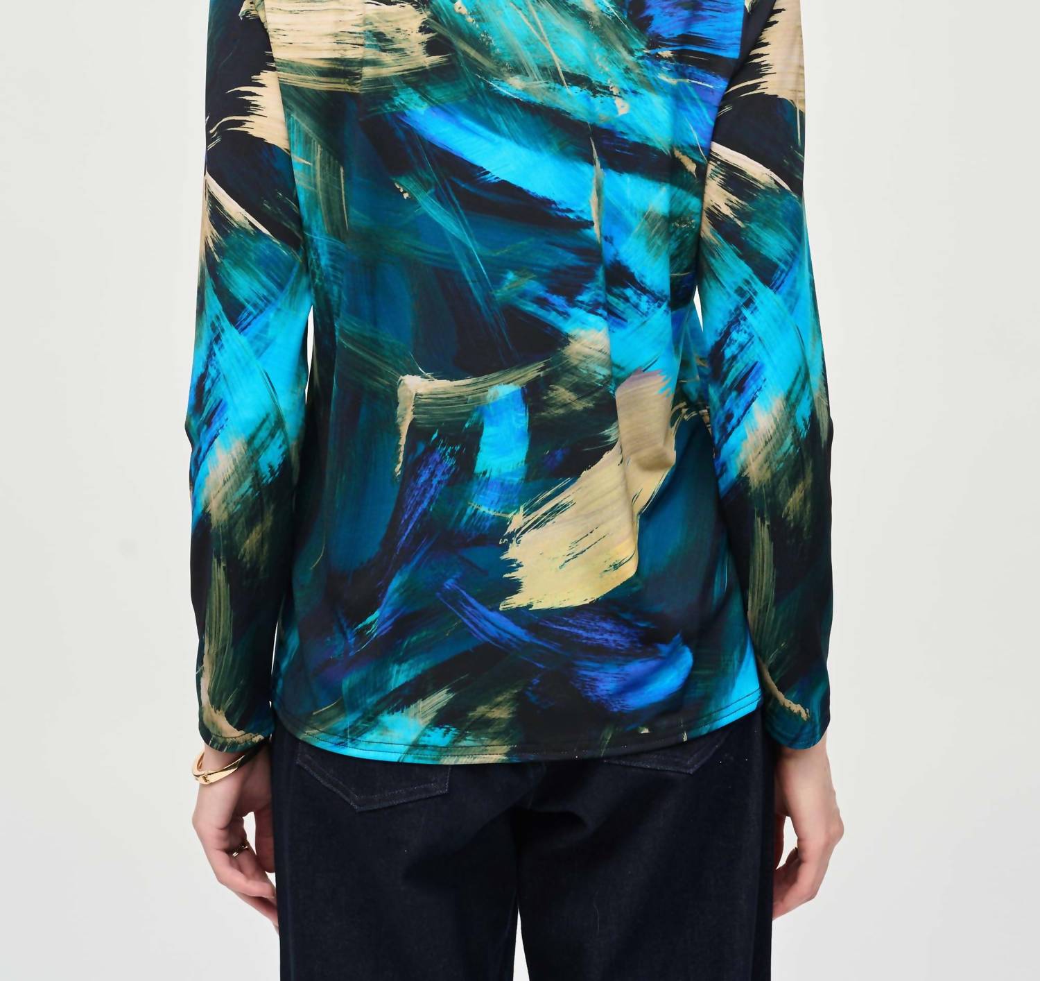 Joseph Ribkoff - Abstract Print Top