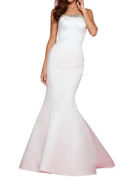 Sherri Hill - Embellished Strapless Prom Dress