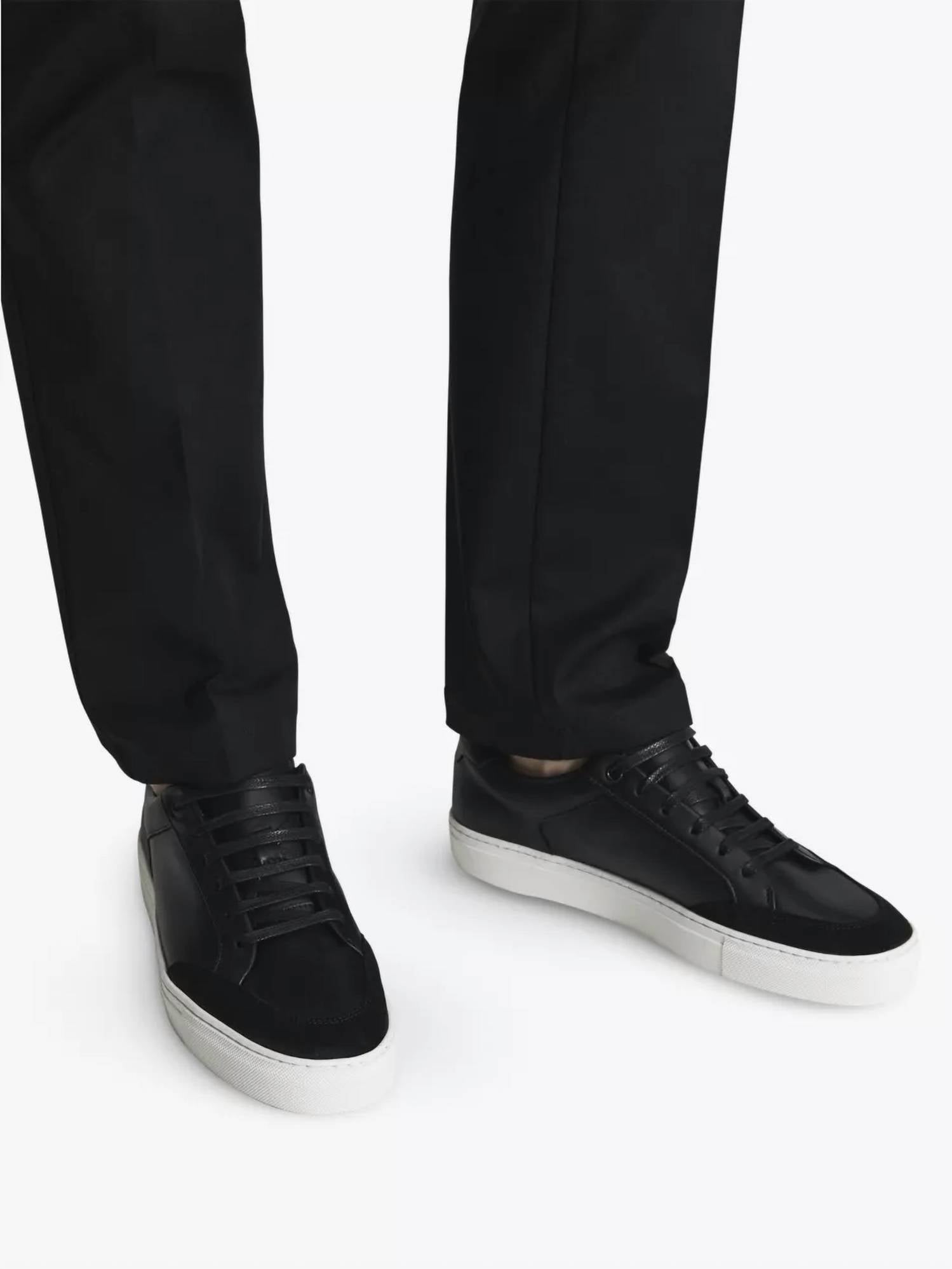 Reiss - Women’s Ashley Low Top Leather Sneaker