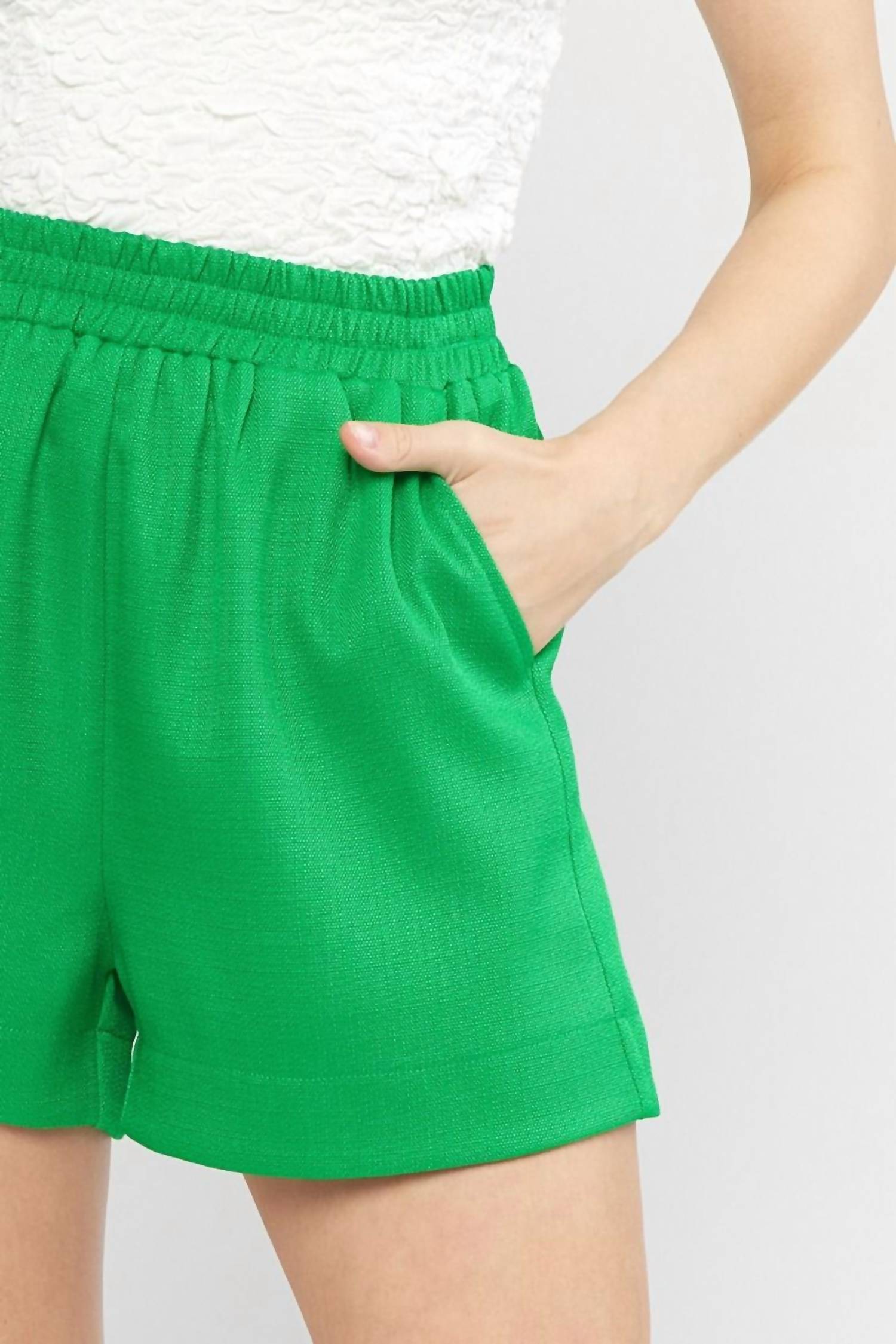 Entro - High Waisted Shorts