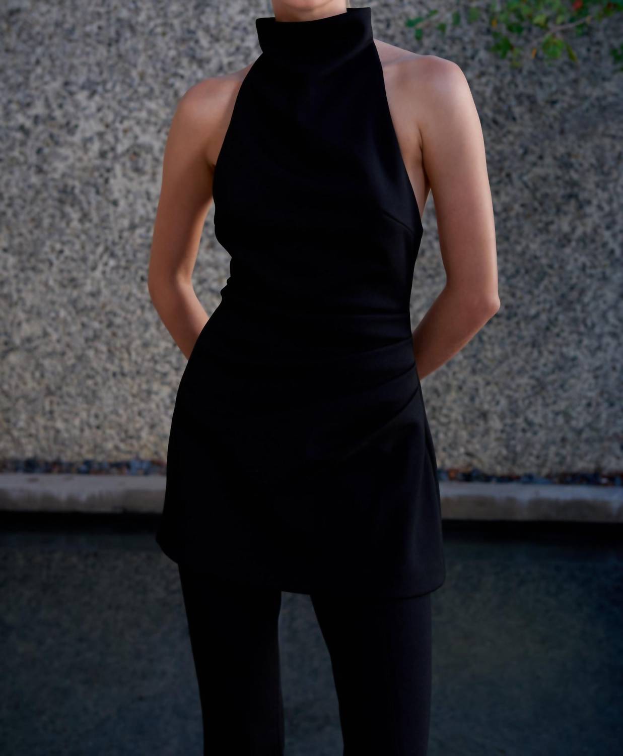 Misha - Razi Soft Cowl Neck Jumpsuit