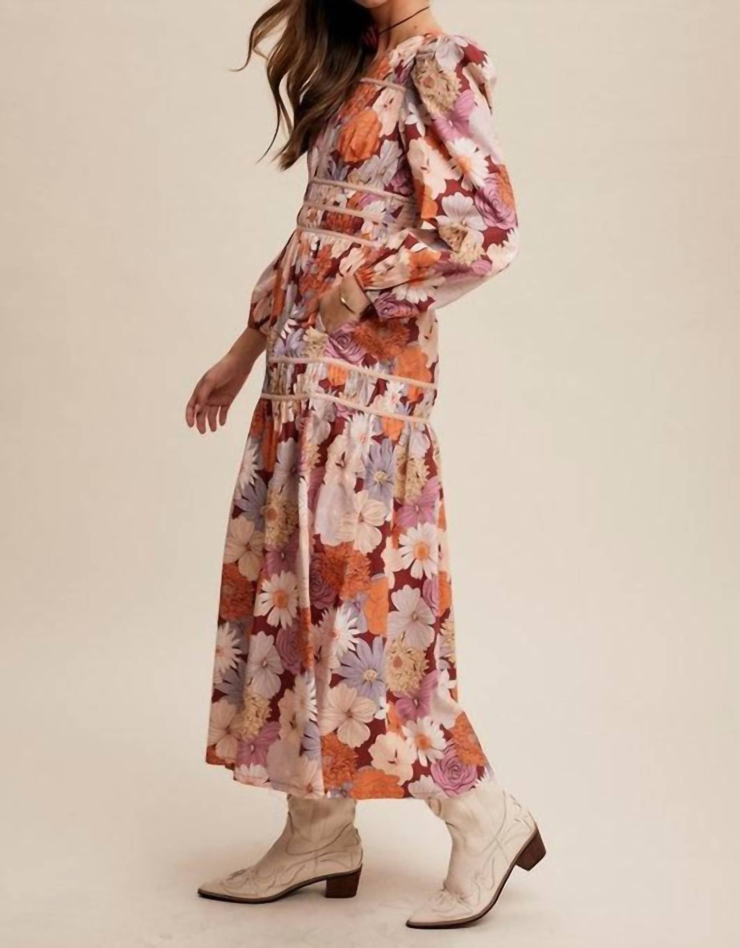 Listicle - Floral Maxi Dress