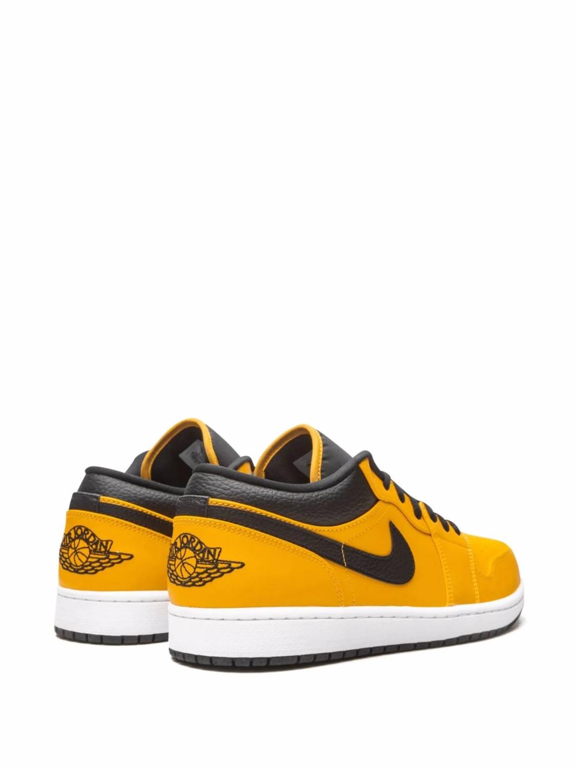 Air Jordan Men's 1 Low Sneakers in gold black - men's sneaker - alternate view