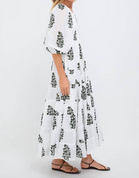 Sz Blockprints - Aneeza Stamp Alice Dress