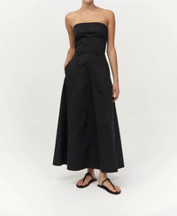 St. Agni - Sculpted Strapless Dress