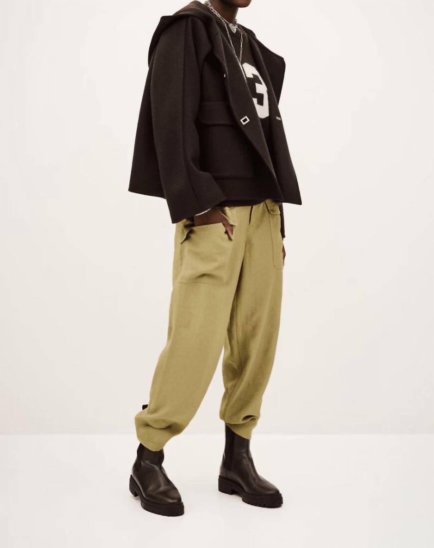ba&sh Kove Loose-fitting Straight Jacket in brown - women's jacket