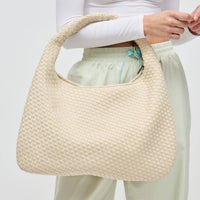 Sol And Selene - Women's Dream Large Woven Neoprene Hobo Bag