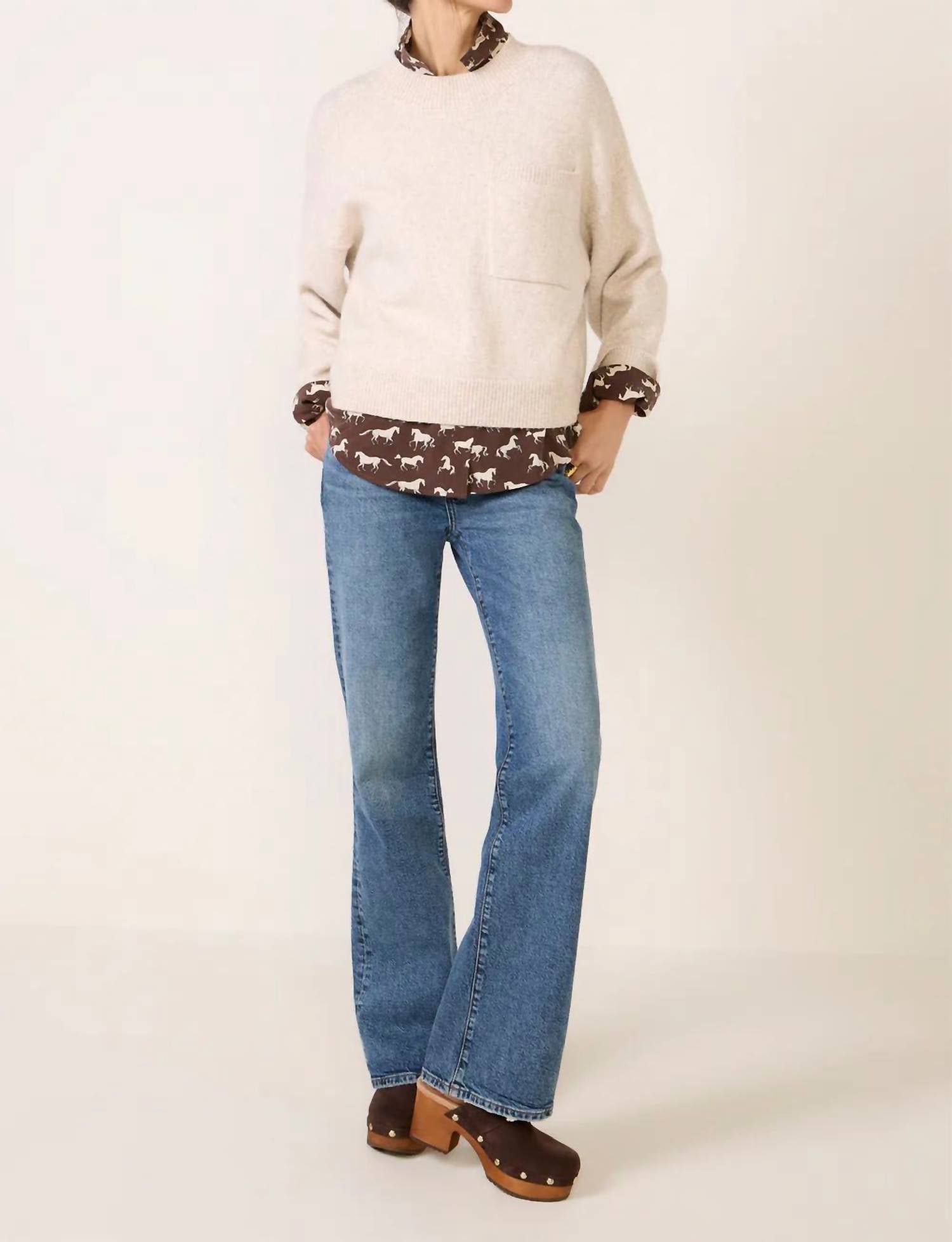Sanctuary - One Pocket Crew Sweater