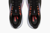 BROOKS Women's Ghost 17 Shoes in black purple coral - women's shoe - view 4