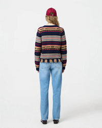 Guest In Residence - Western Stripe Crew Sweater