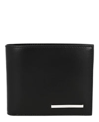 Salvatore Ferragamo Women's Leather Bifold Wallet in black - women's bag