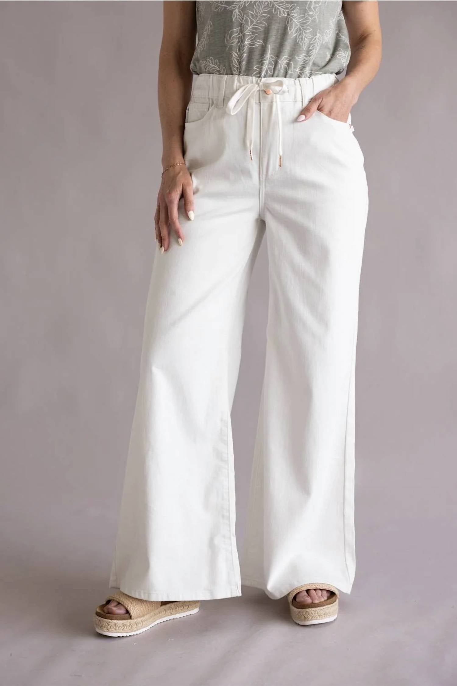 Judy Blue - High Waist Featherweight Palazzo Jeans