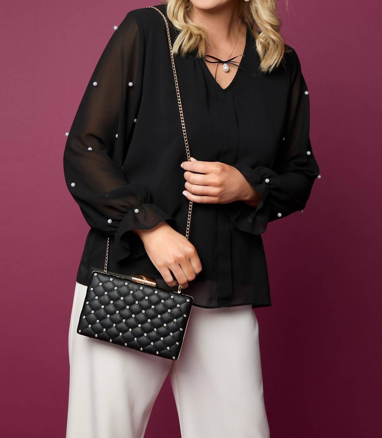 Coco + Carmen - Perla Long Sleeve Blouse