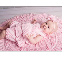 Lemon Loves Layette - Newborn and Baby Girls' Lotus Romper